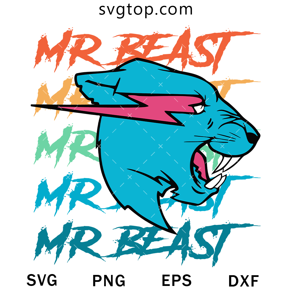 Mr Beast Logo SVG, Jaguar SVG