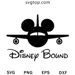 Disney Mickey Bound SVG, Mouse Disney SVG