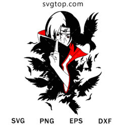 Uchiha Itachi Power SVG, Itachi Naruto SVG