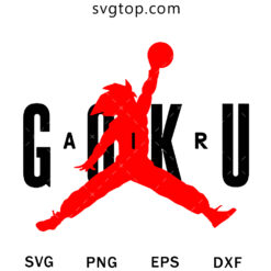Goku Air X Jordan SVG, Basketball Sports SVG