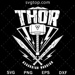 Mjolnir Thor SVG, Marvel SVG
