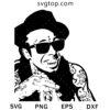 Lil Wayne Stencil SVG, US Rapper SVG