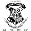 Hogwarts Logo SVG, Harry Potter Film SVG