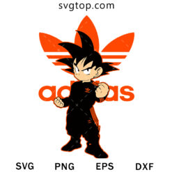 Baby Goku X Adidas SVG, Dragon Ball And Adidas SVG
