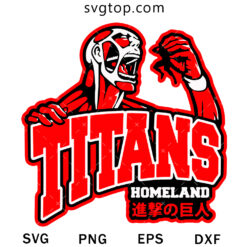 Titans Homeland SVG, Colossus Titan SVG