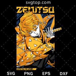 Zenitsu No Yaiba SVG, Zenitsu SVG