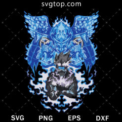 Kakashi Blue SVG, Hokage SVG