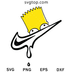 Bart Simpson And Nike SVG, Nike And Cartoon SVG