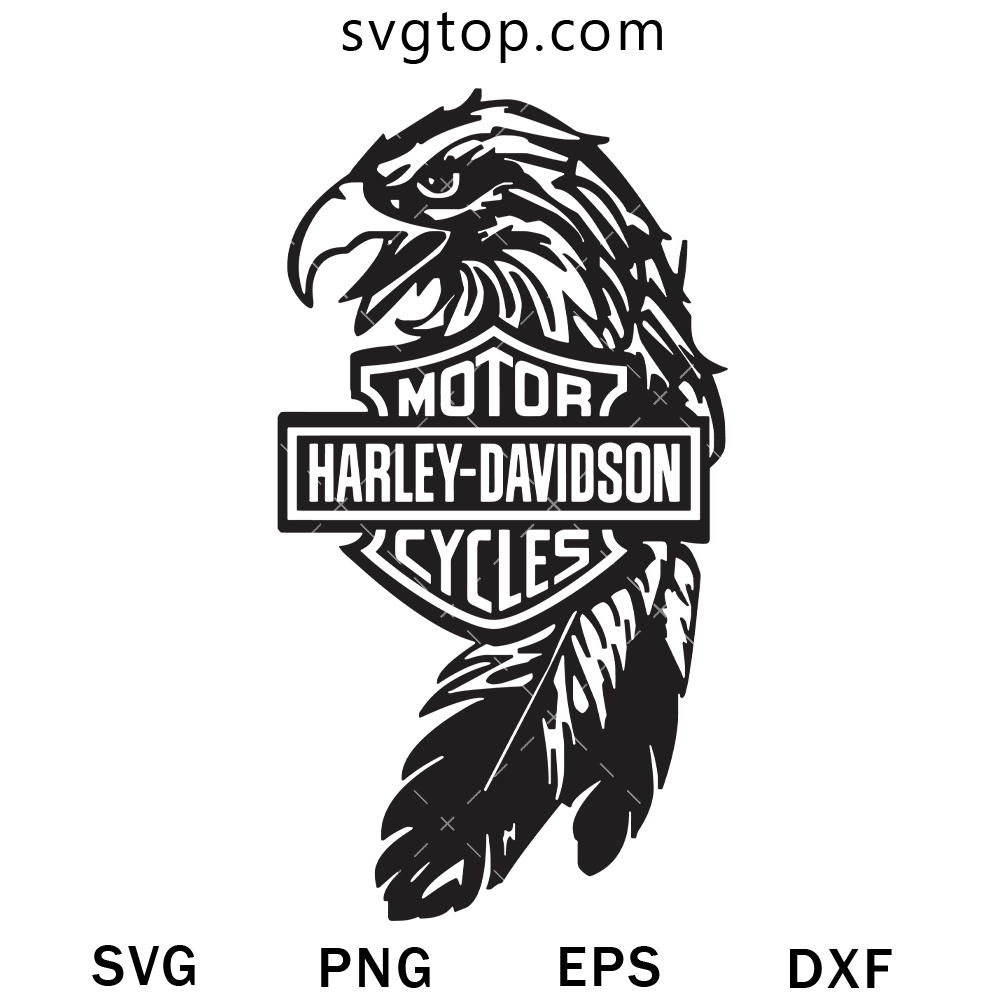 Harley-Davidson Logo Eagle Bird SVG, Harley-Davidson SVG