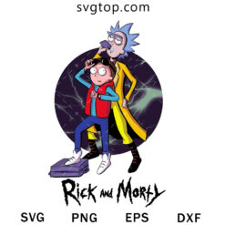 Rick And Morty SVG, Funny Cartoon SVG