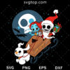 Jack And Sally Christmas Santa SVG, The Nightmare Before Christmas SVG