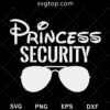 Princess Security SVG, Disney Security SVG